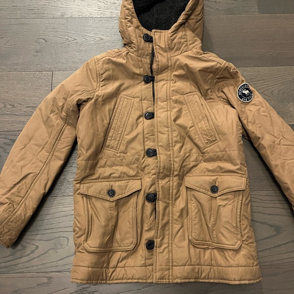 Abercrombie kids winter jacket sz 13/14 VGUC - Picture 3 of 5